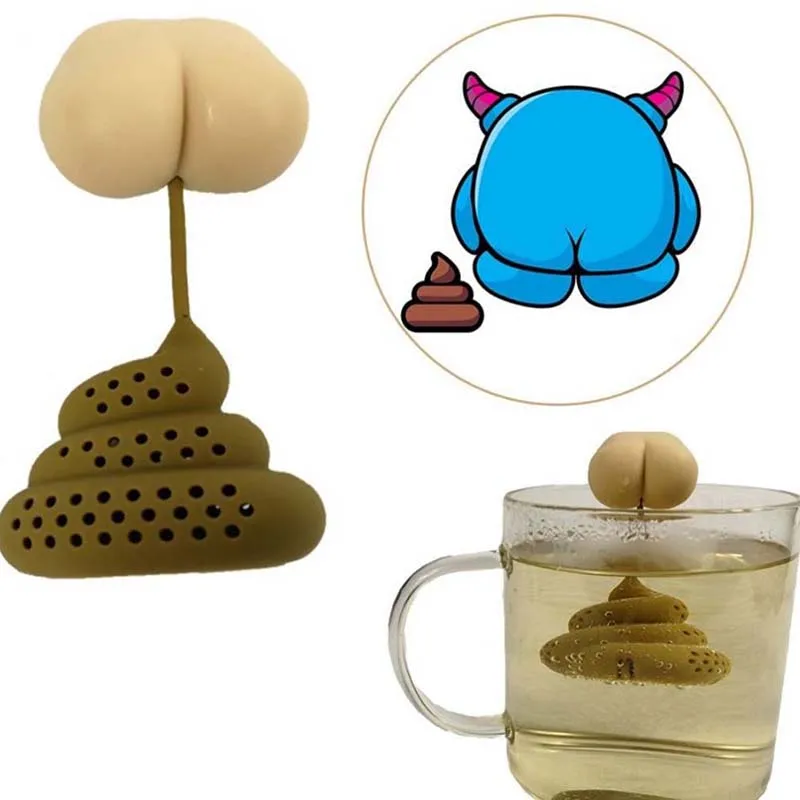 

Новый многоразовый силиконовый чайный Infuser, креативный Забавный пакетик травяного чая, чайный пакетик, кофейный фильтр, диффузор, ситечко, а...