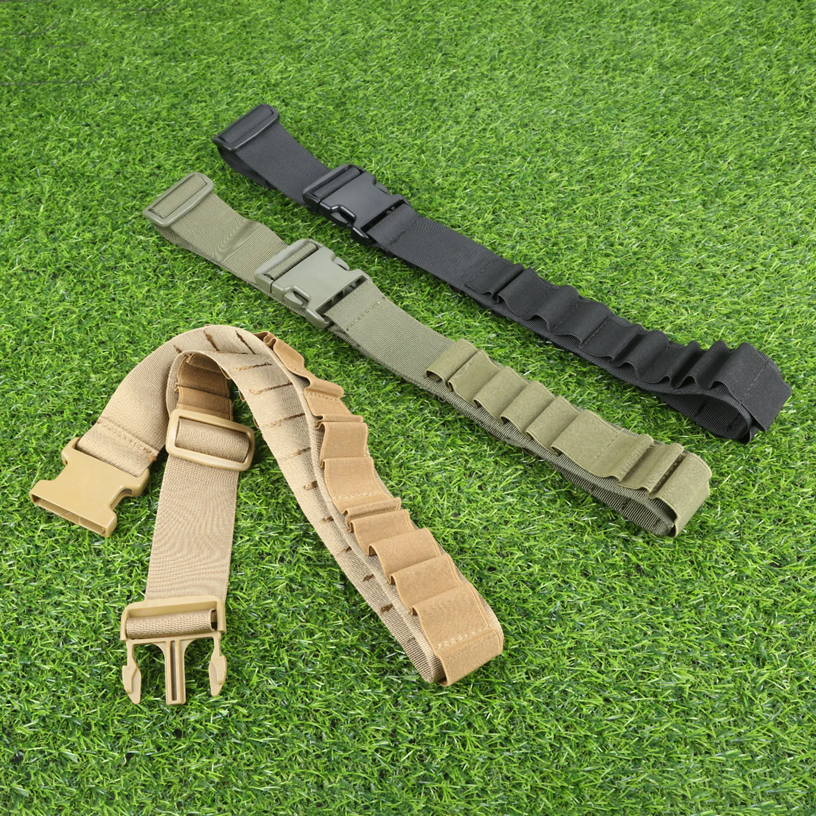 

Shotgun Shell Bandolier For 12GA Shotshell Tactical Rifle Waistband Ammo Carrier Shell Holder Cartridge Belt Strap Outdoor Tools