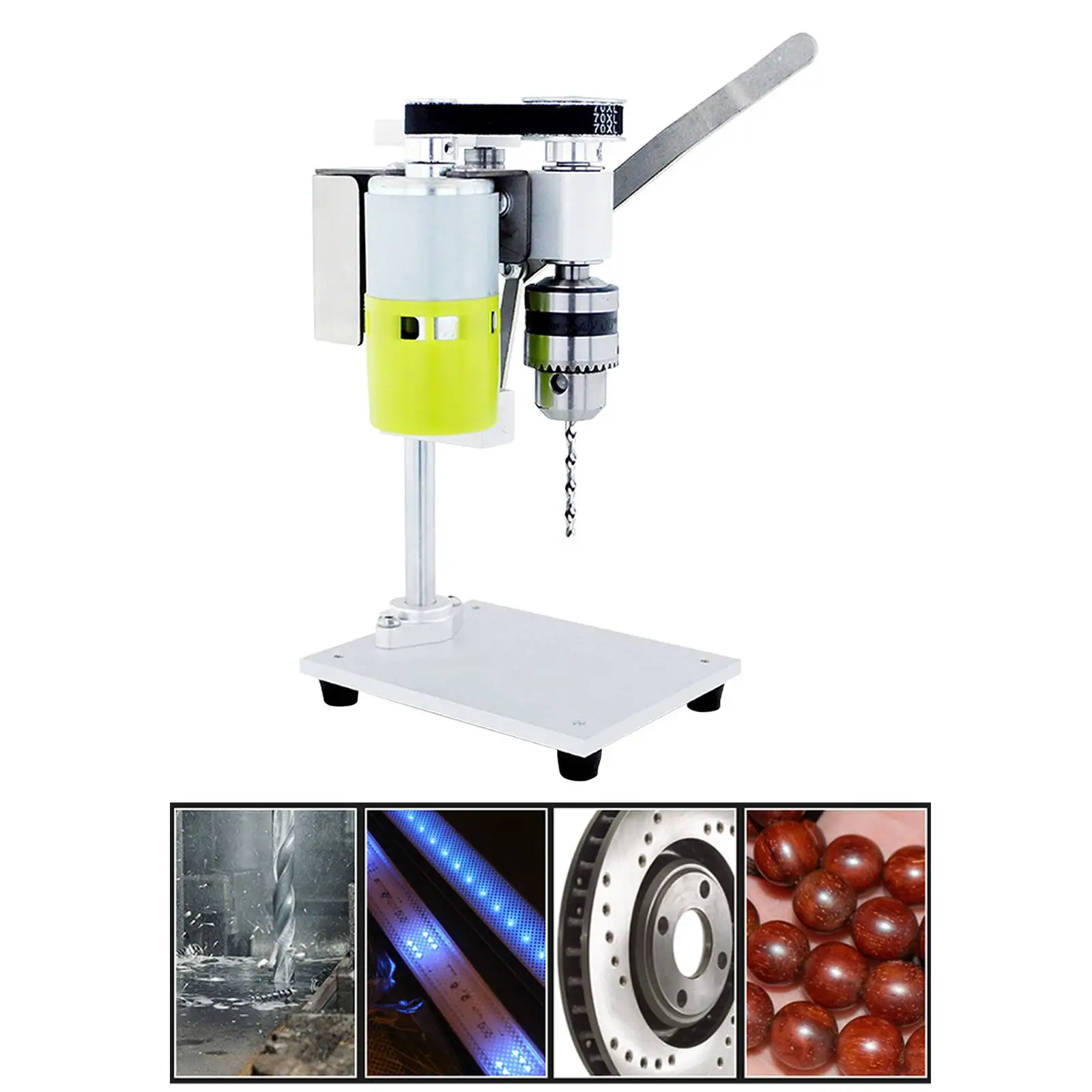 

Small Benchtop Drill Presses High Precision Repair Tool Floor Drill Press Stand Table Tapping Machine Milling Machine Power Tool