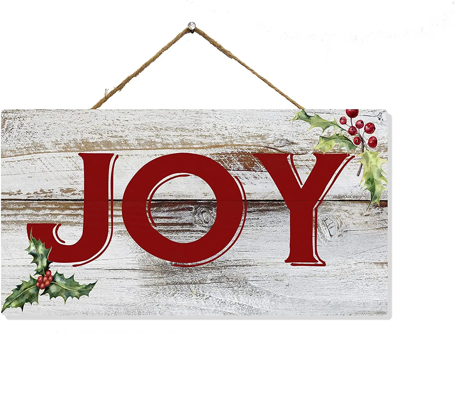 

Signs Joy Christmas Decoration Sign Wood Decor Wooden Signs Front Door Hanging Wreath Hanger Ornament Tree Small Rustic