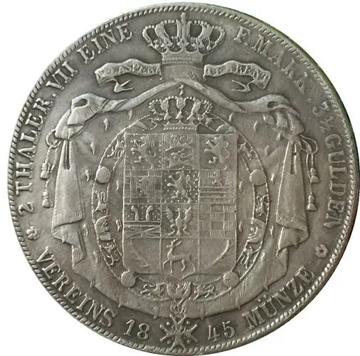 

1845 Germany Coin COPY FREE SHIPPING