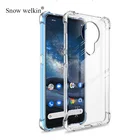 Для Nokia 2,3 1,3 8,3 Чехол подушки безопасности буфер полная защита чехол для Nokia 5,3 2,2 3,2 4,2 6,2 7,2 прозрачный мягкий ТПУ задняя крышка