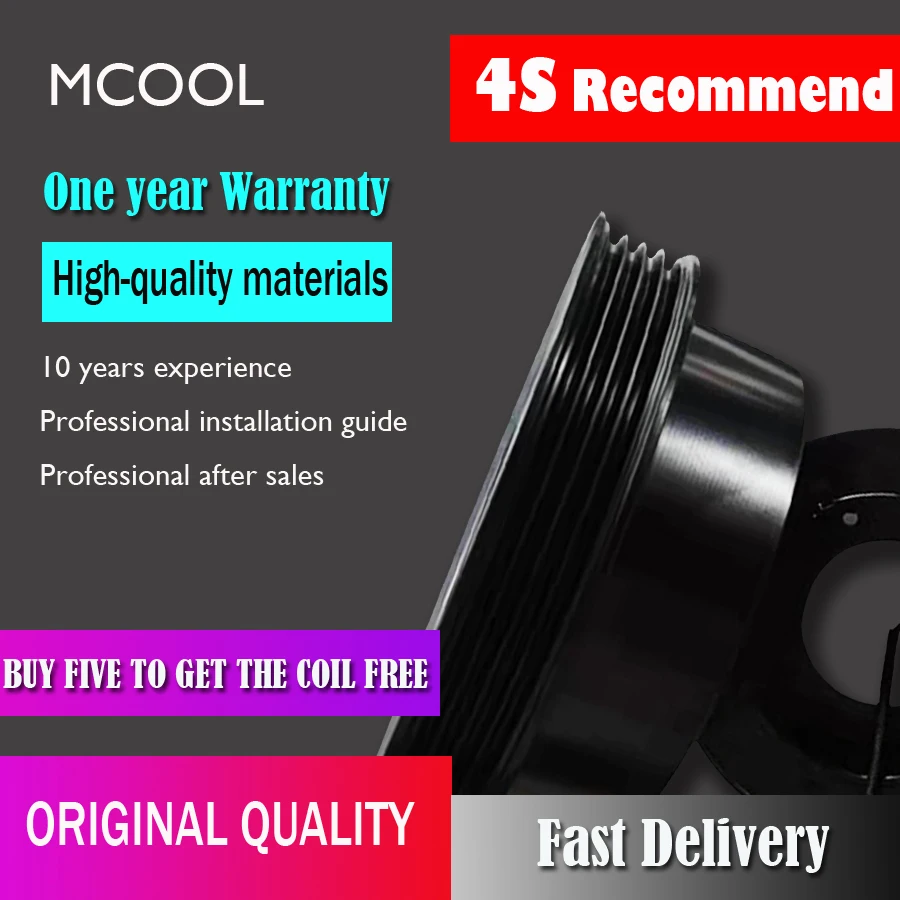 

AC Compressor Clutch For FORD MONDEO II 1018497 compressor coupling Wholesale 6PK 12V Bearing Size:305523