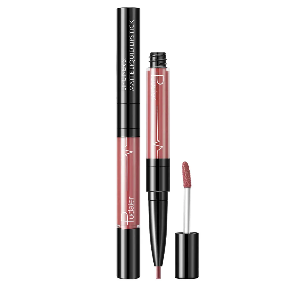 2 в 1 жидкая губная помада для губ | Красота и здоровье