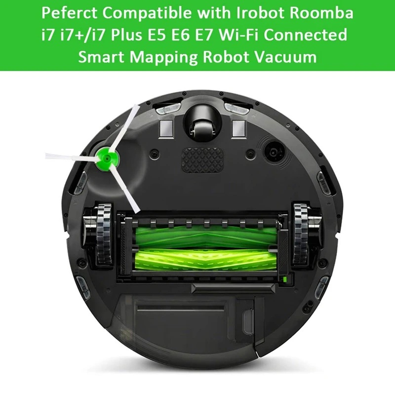 

For I7 Replacement Part Filter,Compatible With Irobot Roomba I7 I7+/I7 Plus E5 E6 E7 Series Vacuum Cleaner,8Pcs Hepa Filter+6Pcs