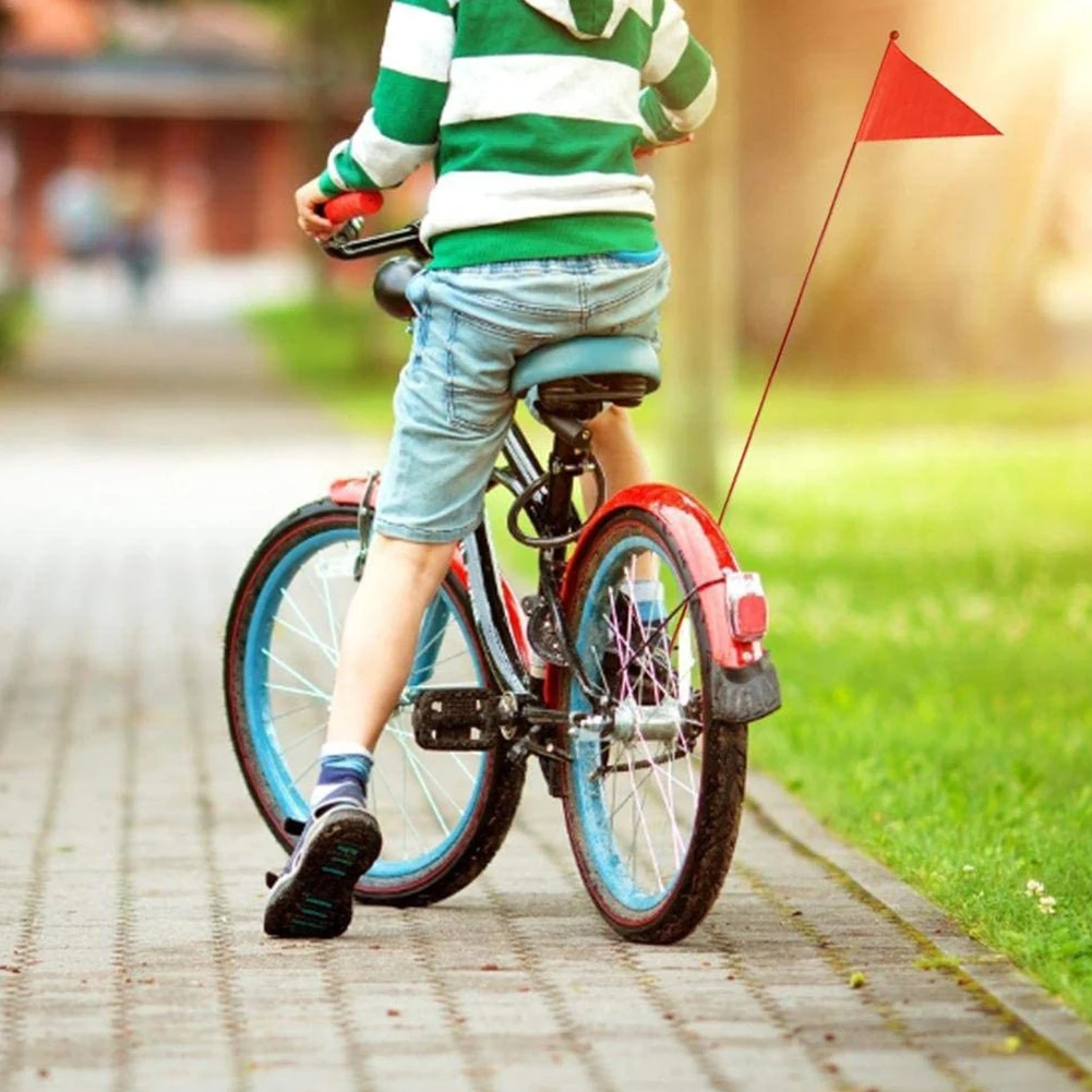 1 2 м защитный флажок треугольный велосипед ребёнка Ройяла баннер с монтажным