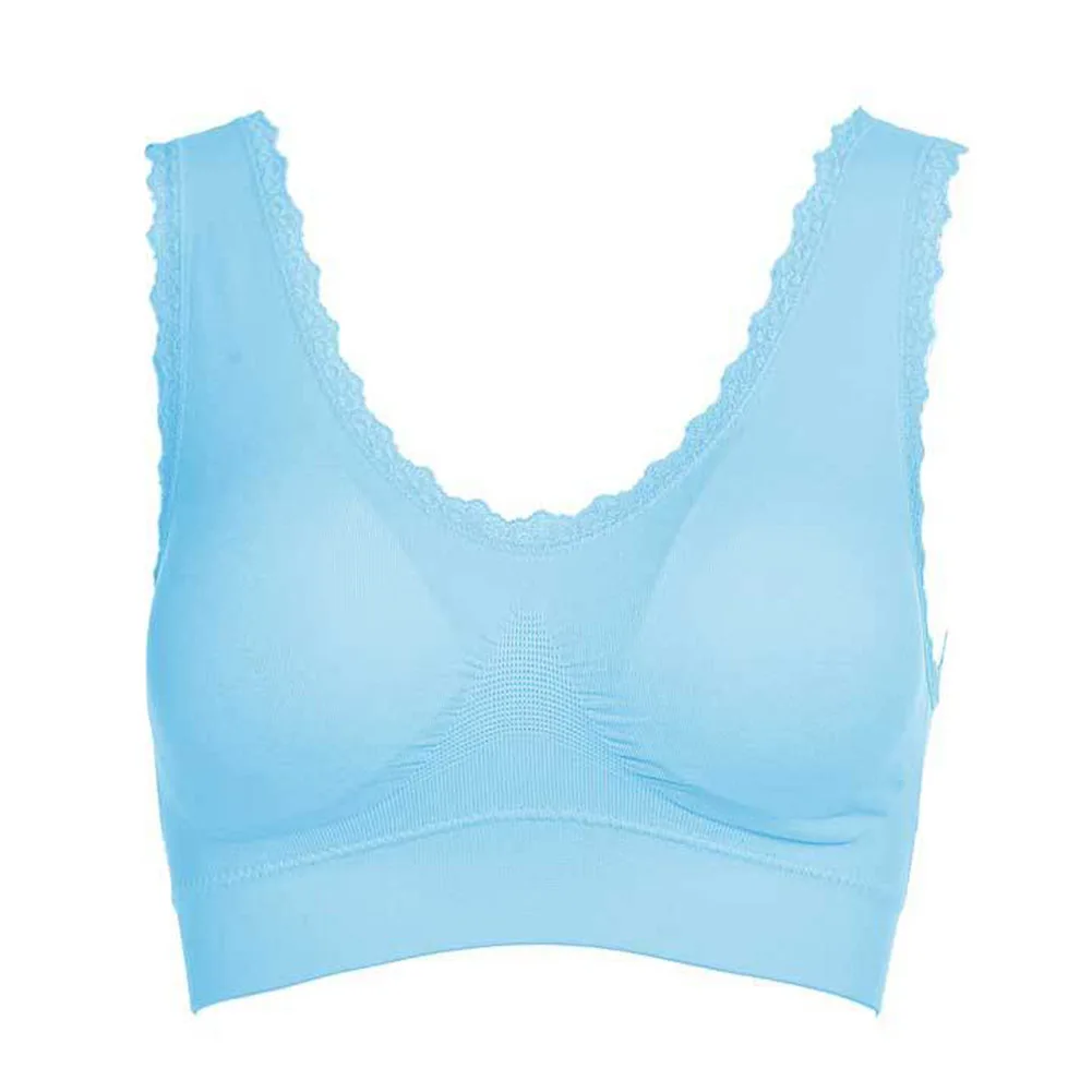 

Кружевное нижнее белье с чашками пуш-ап для ходьбы и отдыха спортивный бюстгальтер с широкими бретельками без косточек однотонный Мягкий Б...