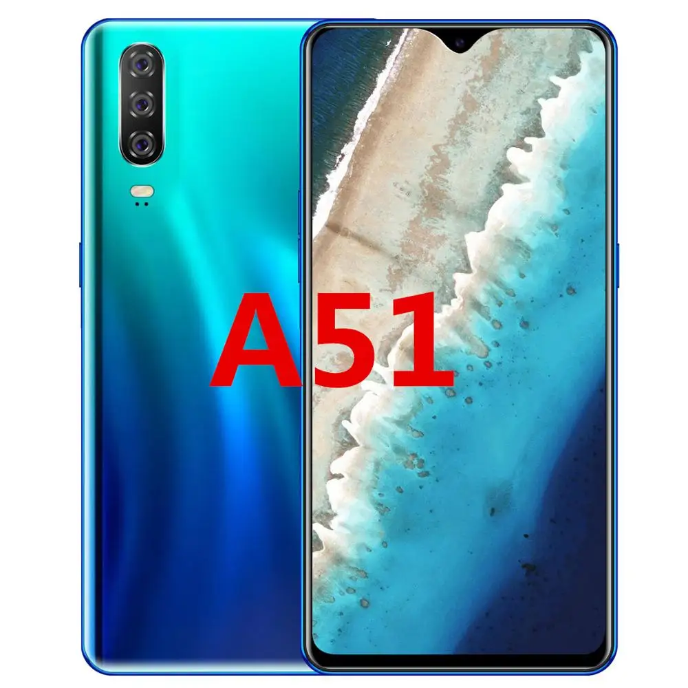 

Global Version A51 A71 A91 Android Smartphone 6.3inch Cellphone Dual SIM Mobile phone 3G Cell Smart Phones Face unlock handset