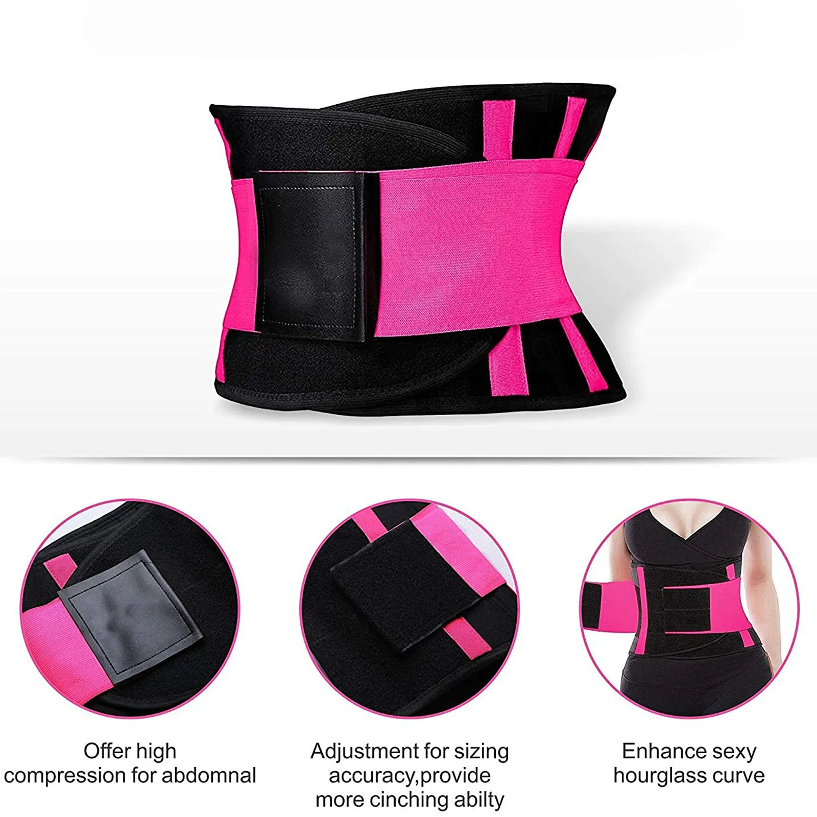 

Brand New Women Sport Waist Support Corset Trainer Training Shaper Body Shapewear Underbust Cincher Control Patchwork 2021