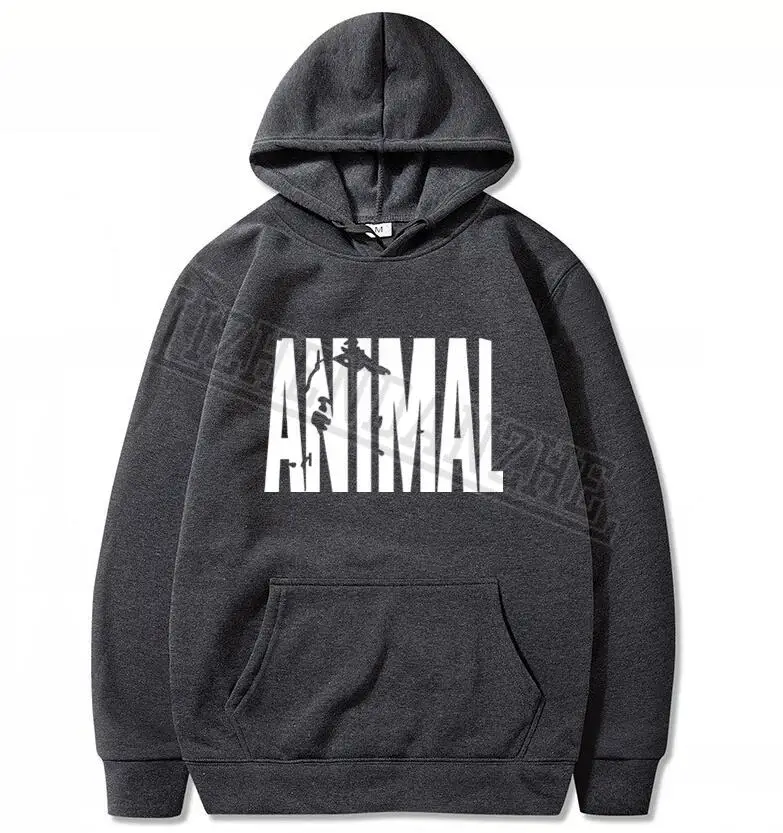 Модные брендовые мужские толстовки с изображением животных Мужские