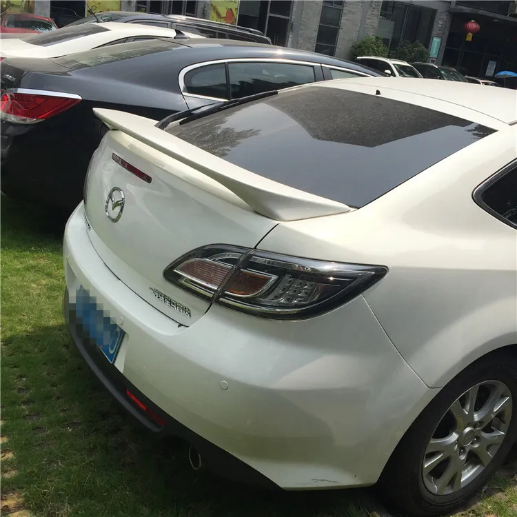 Спойлер для Mazda 6 2006 2013 Mazda6 Sedan RYDK спойлер из АБС пластика цветное заднее крыло