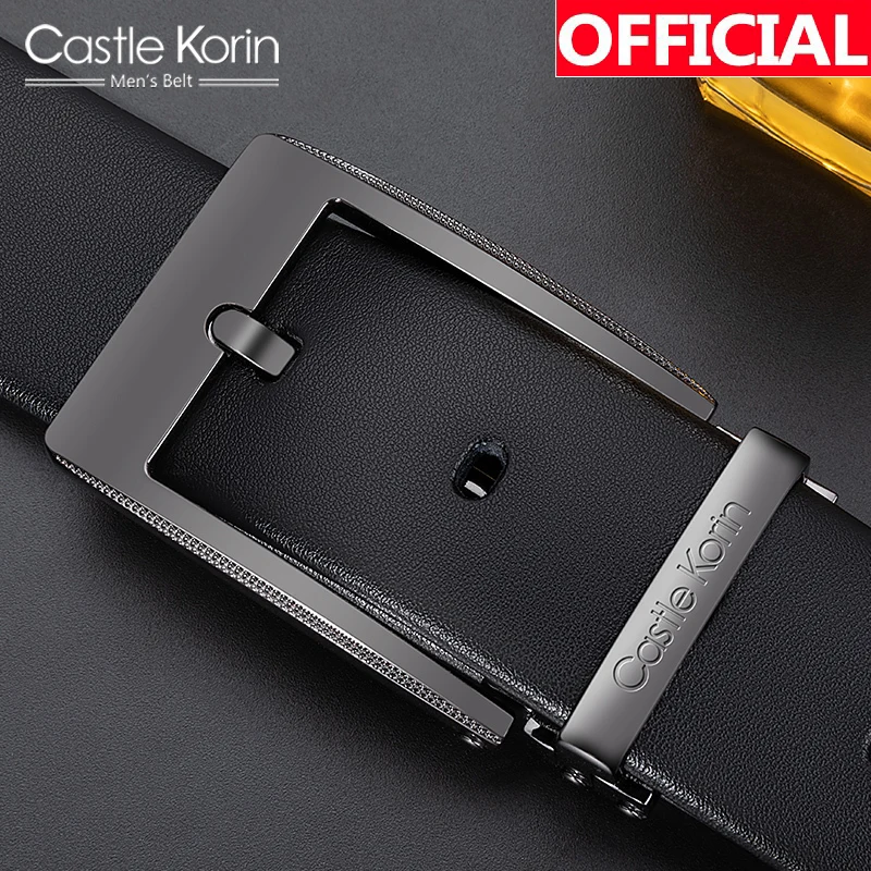 

cowhide genuine leather belts for men brand Strap male pin buckle vintage jeans belt 110-130 cm long waist/01010