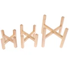 Подставка для цветочных горшков, деревянные кашпо, прочная, отдельно стоящая, держатель для дерева бонсай