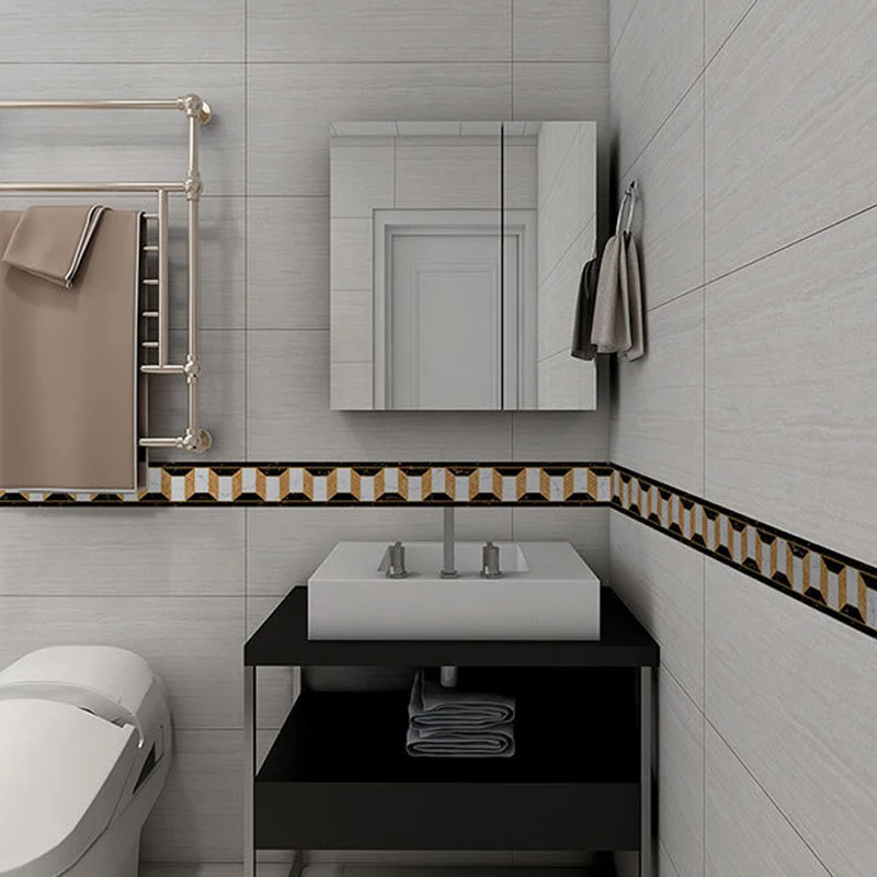 Водостойкая самоклеящаяся настенная наклейка 5 метров линия талии напольная s 3D