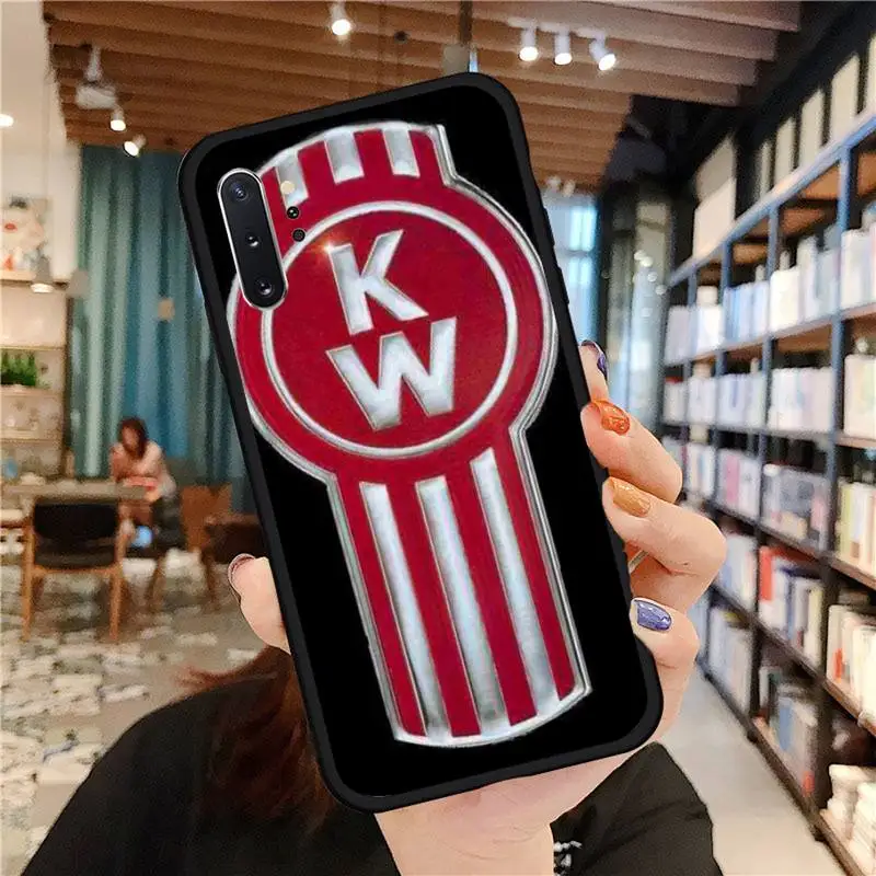 

famous car Kenworth Truck Logo phone case for Samsung A50 A51 A71 A20E A20S S10 S20 S21 S30 Plus ultra 5G M11 funda cover