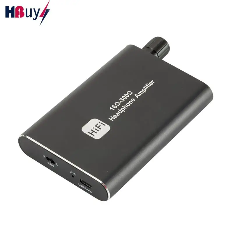 

Audio Mini HiFi Stereo Headphone Amplifier 3.5MM Gain & Bass Switch Portable Audio Conditioner For IPhone PC IPad Computers 2021