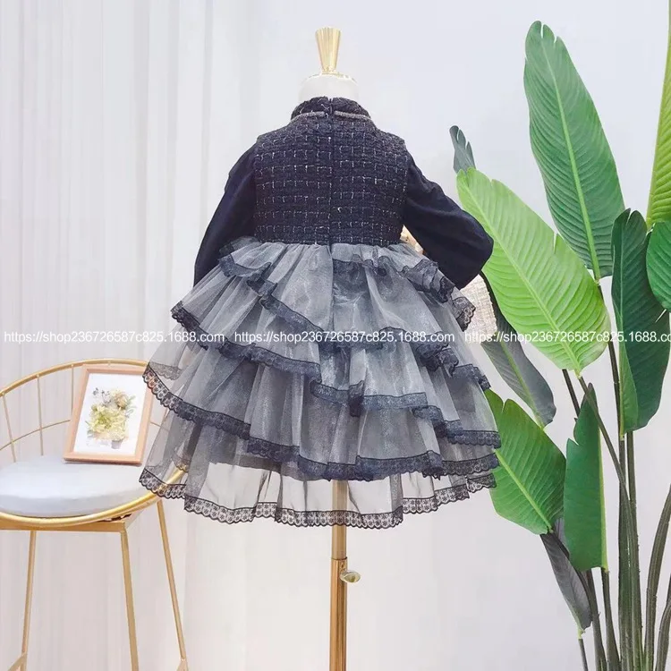 Новинка 2019 года сезон осень корейский стиль Лидер продаж платье-майка из твида с