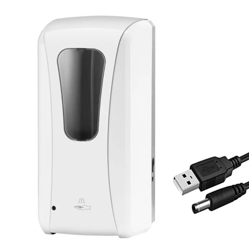 

1000ML Punch-free USB Infrared Automatic Induction Dual-purpose Soap Dispenser R9UC