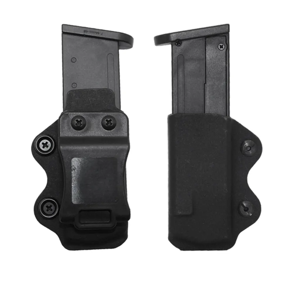 

Kydex IWB Gun Holster Magazine Pouch Case for Glock 17 19 23 26 27 31 32 33 Airsoft Pistol Mag Pouch Holster Concealed Carry