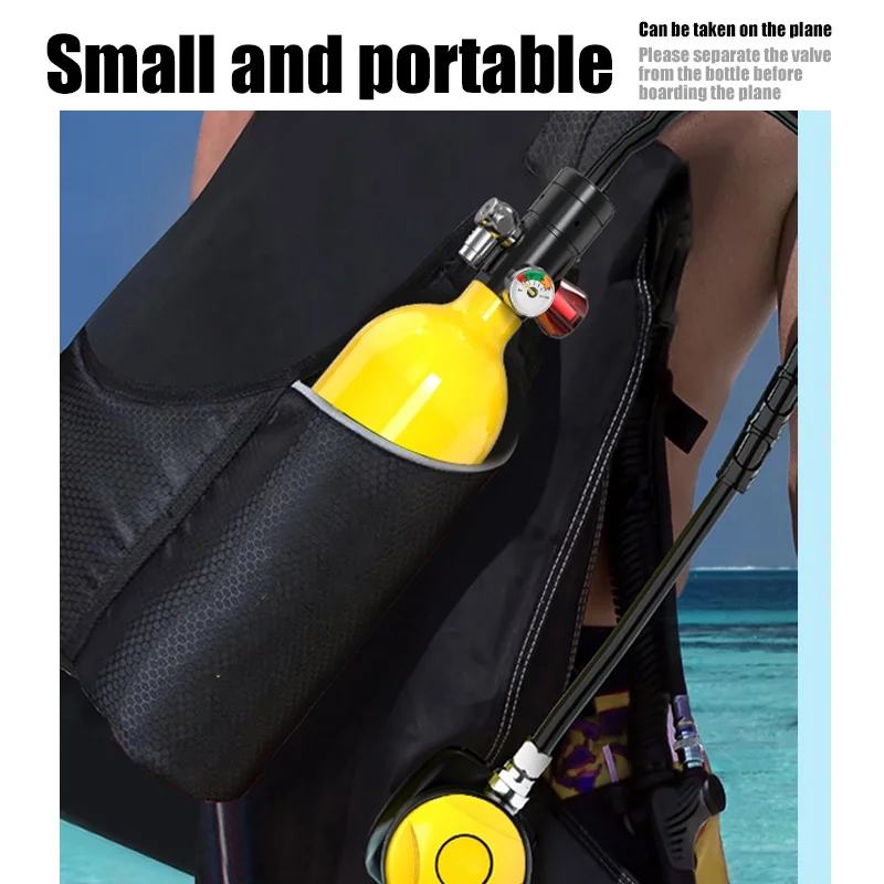 Портативный баллон для подводного плавания PCP 4500psi кислородный с обычным