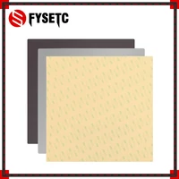 ender 5 plus heatbed spring steel sheet applied pei flex print buildplatemagnetic sticker 377370 textured steel plate