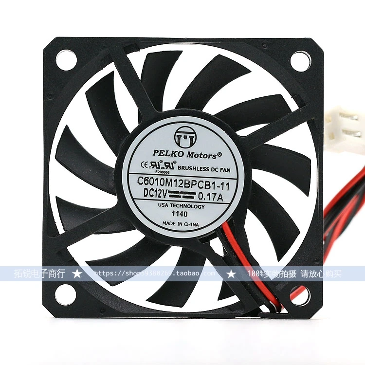 

Новый ультратонкий Компьютерный Вентилятор охлаждения Palco C6010m12bpcb1-11 6010 12 В а 6 см