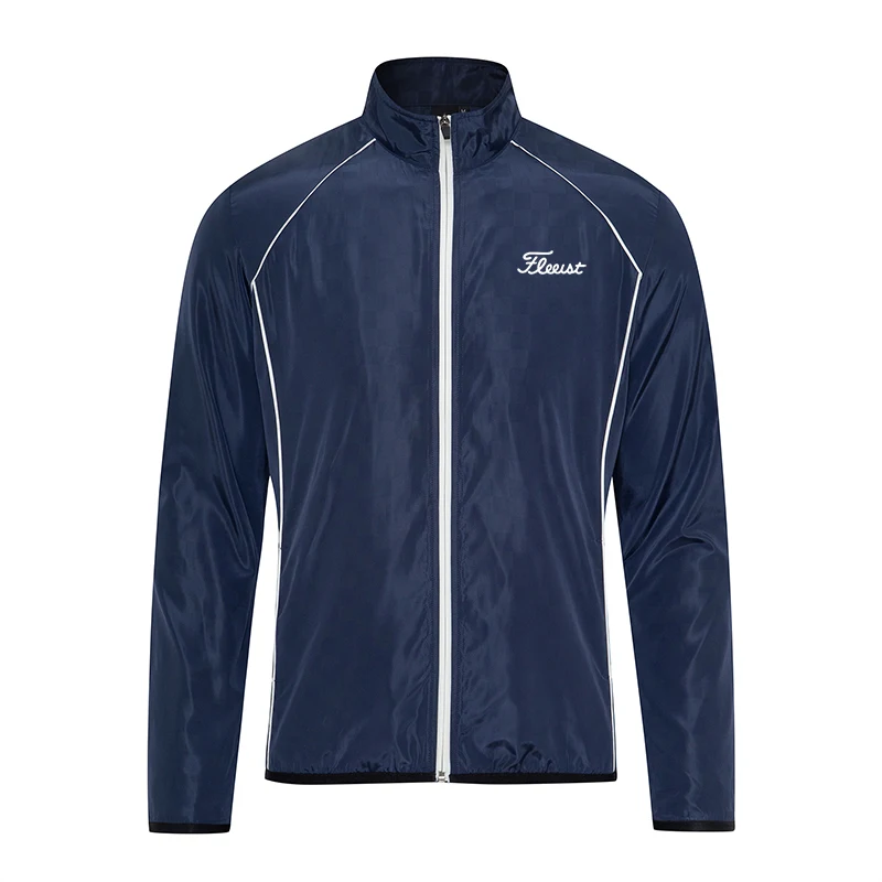 

Golf Clothing Men's Golf Windbreaker Summer Fashion Sport Coat Rash Guards Thin Breathable Sunscreen Jacket for Men