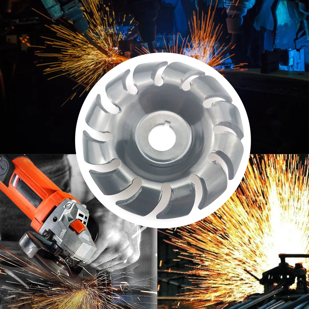 12 передач 90 мм деревообрабатывающий поднос для чая резьба по корням лезвие из