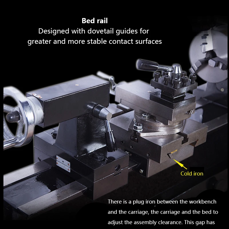 Бытовой токарный станок CT300 маленький многофункциональный сверлильный и