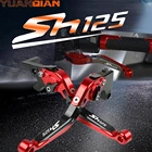 Выдвижные складные Регулируемые рычаги тормозной муфты CNC для HONDA SH125 SH150i SH125i SH 125i 2014 2015 2016 2017 2018