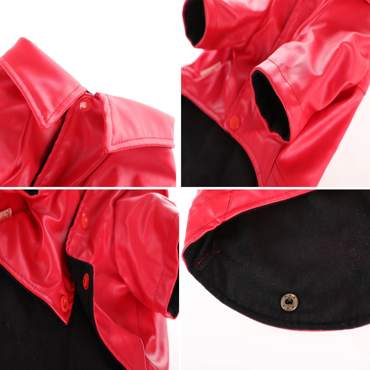 Hoopet Autumn Winter Clothing For Dogs Fashion Ropa Perro French Bulldog Jacke Handsome Leather Clothes Pet Dog Suppliers | Дом и сад