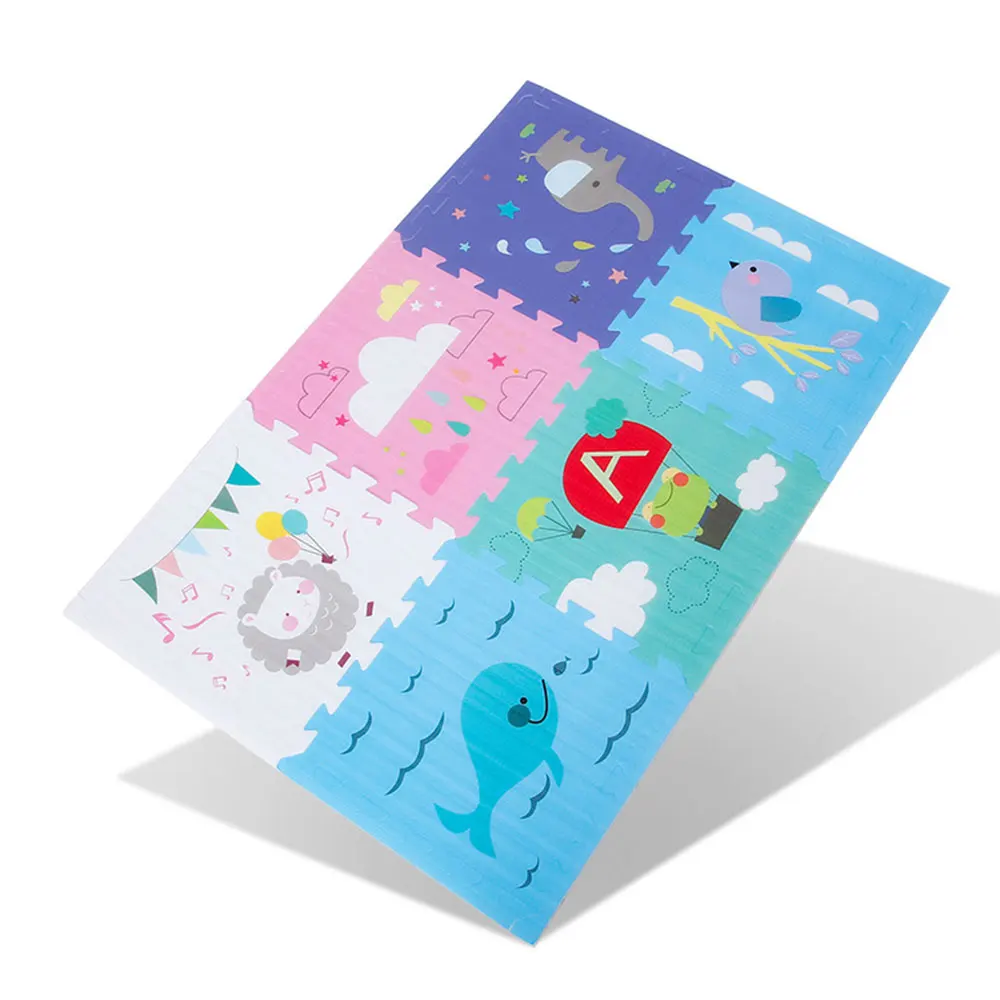 Новинка 6 шт. Прошитый детский коврик из пенопласта для игры коврики