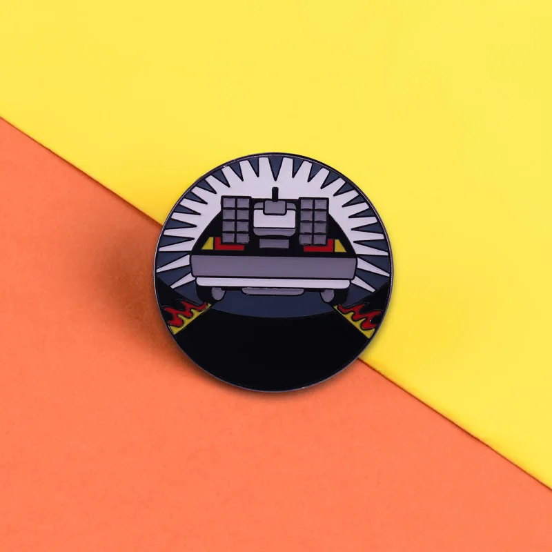 DeLorean Badge Марти маклете внешняя фотография холодное время машина для путешествий