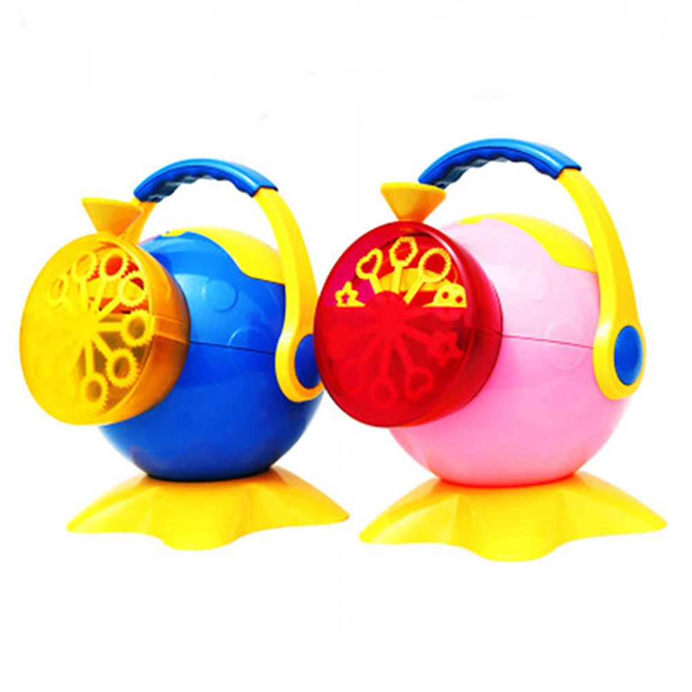 

Children Cartoon Octopus Portable Automatic Bubble Machine Outdoor Sports Toy Bathtub Soap Machine with Music Water Toy Cute