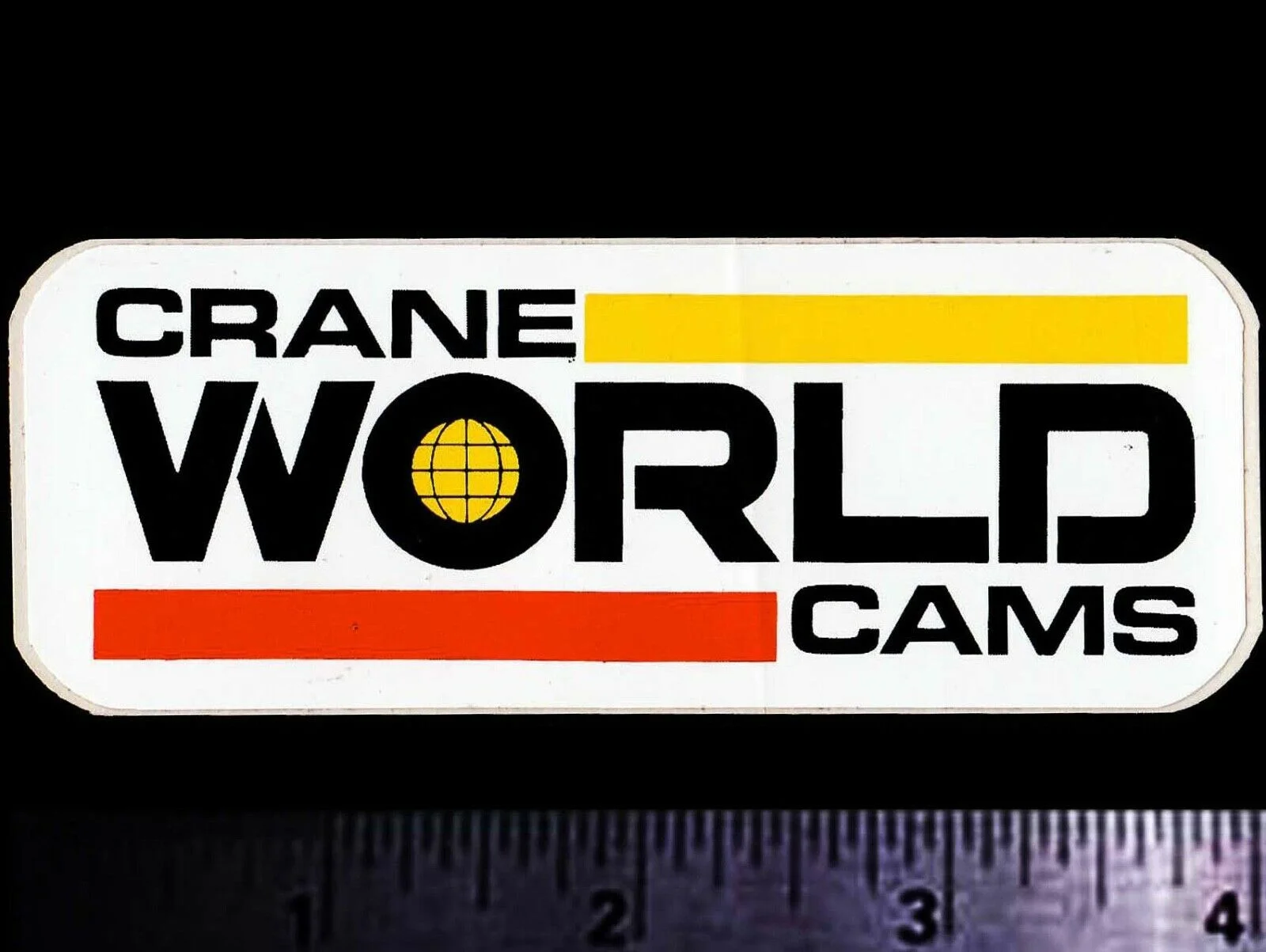 

Для x2 CRANE WORLD cameras-оригинальная винтажная наклейка/стикер для гоночных гонок 1970-х годов