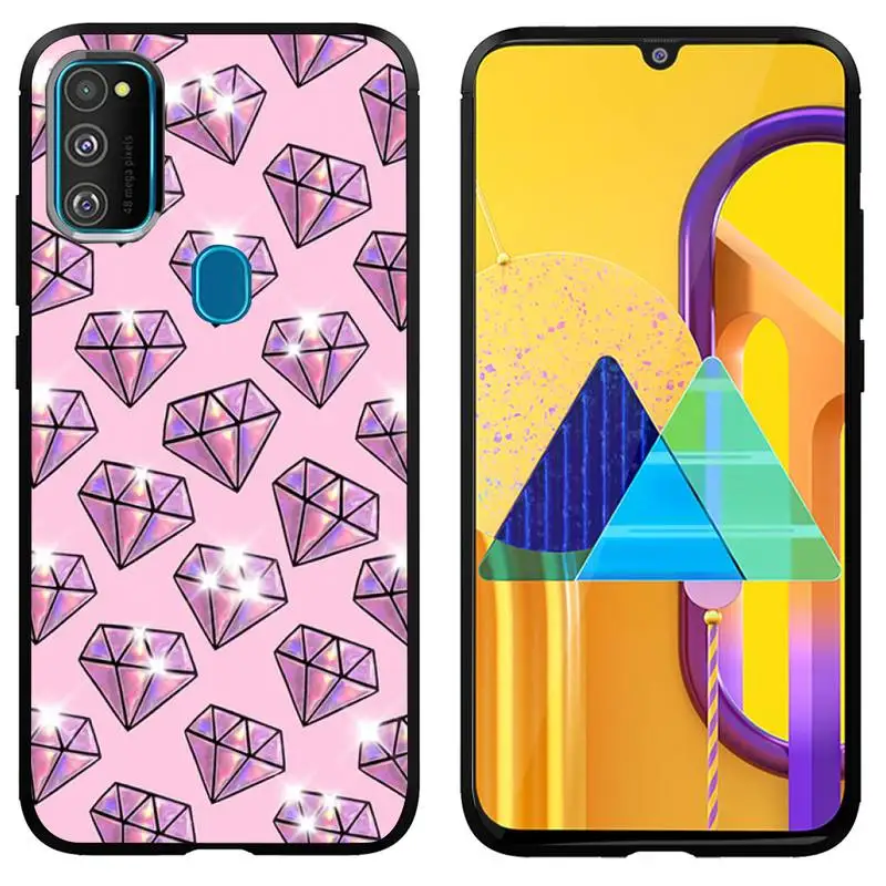 

Beautiful Cartoon Crystal Diamond Phone Case For Huawei Mate 9 10 20 X 30 40 Lite Pro Cover Fundas Coque