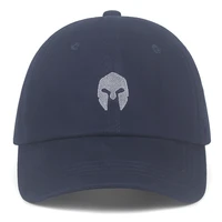 2021 new high quality dad hat ghost recon wildlands nomad cosplay skull embroidery hat dark blue baseball cap