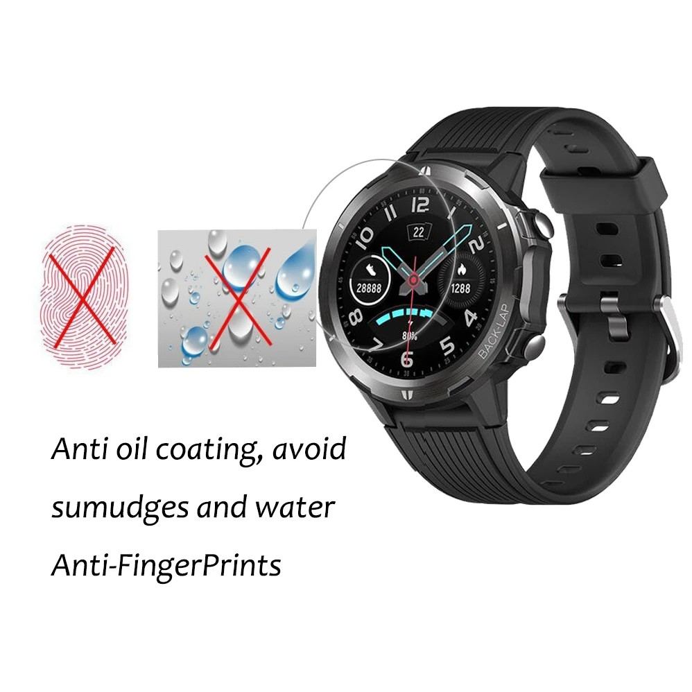 3 шт. для смарт-часов UMIDIGI Uwatch GT нано Взрывозащищенная полноэкранная защитная