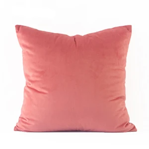 coral Essie Home 5 цветов мягкий Бархатный Чехол для подушки наволочка коралловый пыльный розовый румяна мятно-синий Пледы для дивана - Цвет: coral