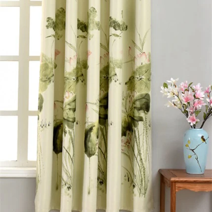 style 1 Деревенские Зеленые Короткие Занавески s для кухни, двери, окна, Затемненные занавески s для гостиной, небольшая занавеска PC04Y - Цвет: style 1
