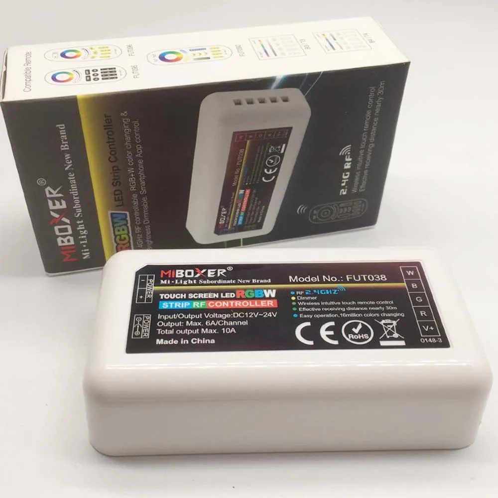 2 4G беспроводной 4 зоны Wi-Fi RF Диммер Mi. Светильник пульт дистанционного управления