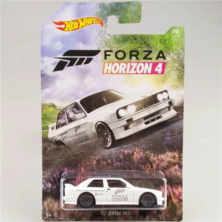 Горячие колеса 1: 64 спортивный автомобиль FORZA HORIZON 4 NISSAN SHELBY ASTON MARTIN Коллекционная серия Металлический Литой модельный автомобиль детские игрушки подарки - Цвет: FORZA HORIZON-1