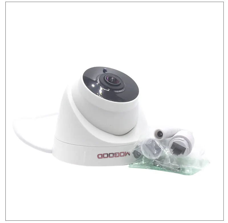 MoGood широкоугольная 5MP IP купольная камера Plug-Play с HIKVISION NVR Встроенный микрофон Поддержка HIKVISION протокол PoE IR