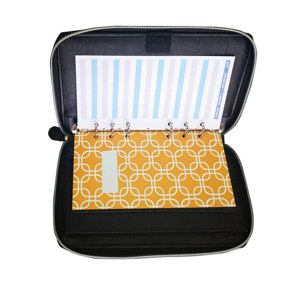 

12pcs Budget Envelopes Set Creative Printed Cash Envelopes with 12pcs Budget Sheets and 1 Sheet Label Stickers Coupon Organizer