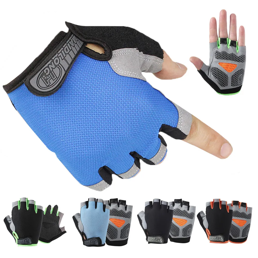 

Cycling Gloves Half Finger Mountain Road Bicycle Sweatproof Breathable Shock Absorption Outdoor Cycling Gloves Sports Equipment