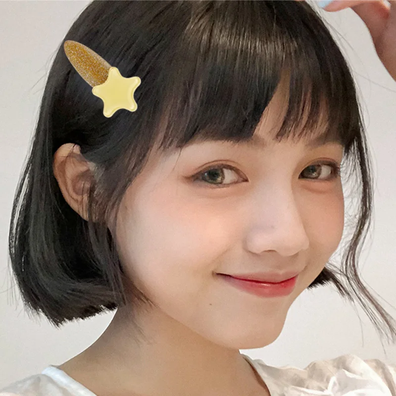 Комплект из 3 предметов заколка для волос комплект блестящая шпилька акриловые