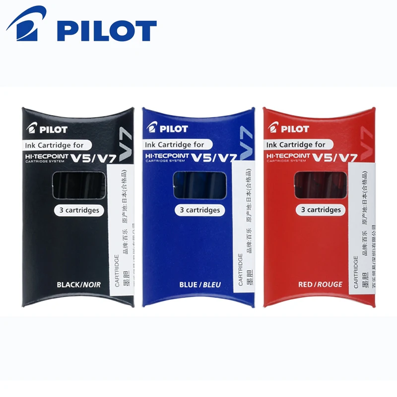 Одноразовые чернила для желчного пузыря 3 шт. сменные чернильные пакеты пилота