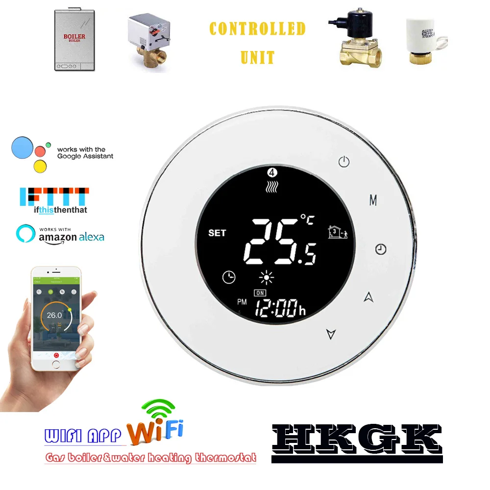 3A wifi котел термостат, многофункциональное пассивное соединение, водяной клапан, электрический привод