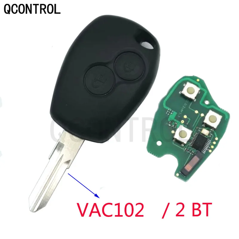 Пульт дистанционного управления QCONTROL для автомобиля 2 кнопки Renault Megane Modus Clio Kangoo