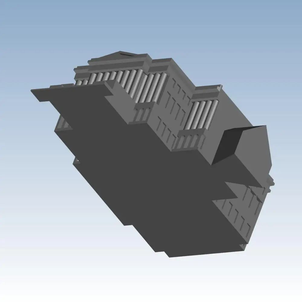 

U.S. Parliament Building Custom order highqualityhighprecision digital models 3D printing service Funny Toys ST6059